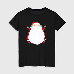 Женская футболка Дед Санта 2022