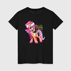 Женская футболка X-mas pony