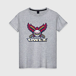 Женская футболка Orem Owlz - baseball team