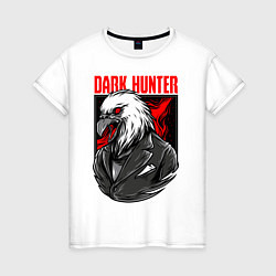 Женская футболка Птица охотник