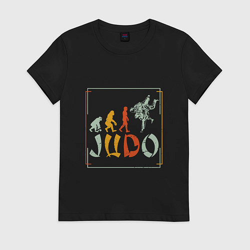 Женская футболка Judo Warriors / Черный – фото 1
