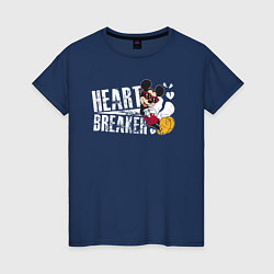 Женская футболка Mickey heart Breaker