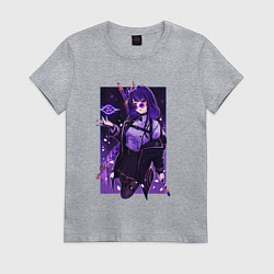 Женская футболка Баал модная Шогун Райден Геншин