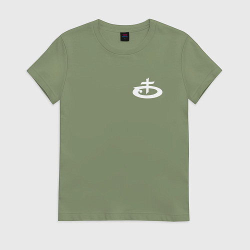 Женская футболка OBLADAET P7AY3R5 / Авокадо – фото 1