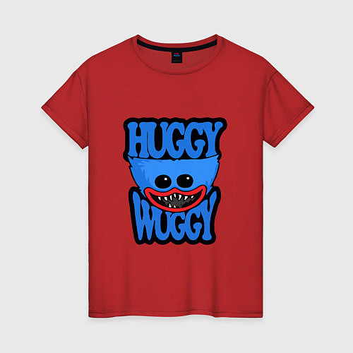 Женская футболка Huggy Wuggy 01 / Красный – фото 1