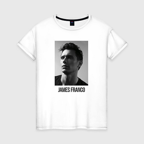Женская футболка James Franco / Белый – фото 1
