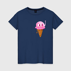 Женская футболка Любовь мороженки