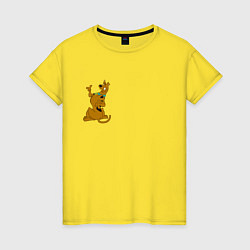 Женская футболка Scooby winks