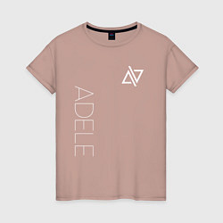 Женская футболка Adele - Logo