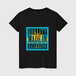 Женская футболка Made In - Kazakhstan