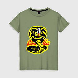 Женская футболка Black Cobra
