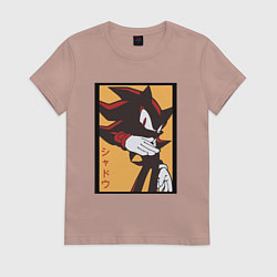 Женская футболка Ёж Шэдоу 006