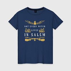 Женская футболка Не все ведьмы живут в Салеме