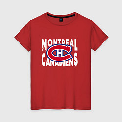 Женская футболка Монреаль Канадиенс, Montreal Canadiens