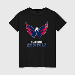 Женская футболка Вашингтон Кэпиталз , Washington Capitals