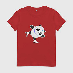 Женская футболка Китайское фигурное катание