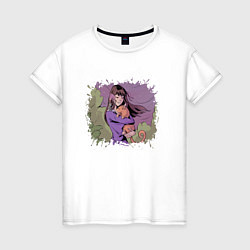 Женская футболка Тору на ветру