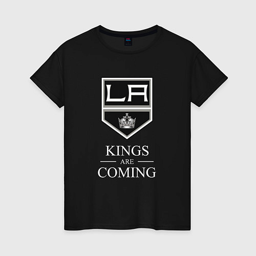 Женская футболка Los Angeles Kings, Лос Анджелес Кингз / Черный – фото 1