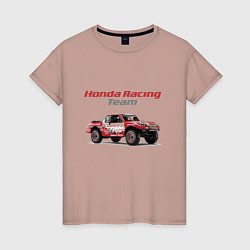 Женская футболка Honda racing team