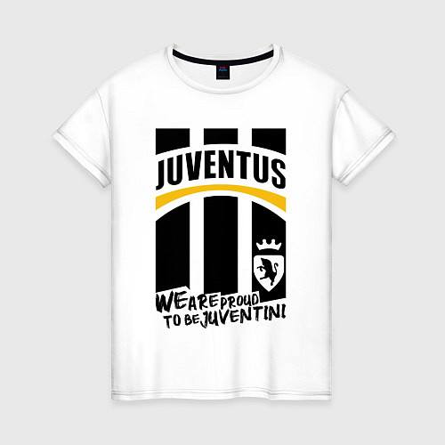 Женская футболка Juventus Ювентус / Белый – фото 1