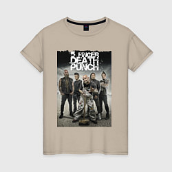 Женская футболка Five Finger Death Punch!