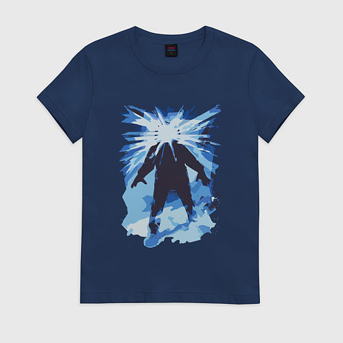 Женская футболка Нечто 1982 / Тёмно-синий – фото 1