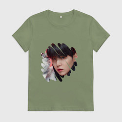 Женская футболка Agust D SUGA BTS