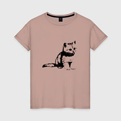 Женская футболка Милый котенок Kitty