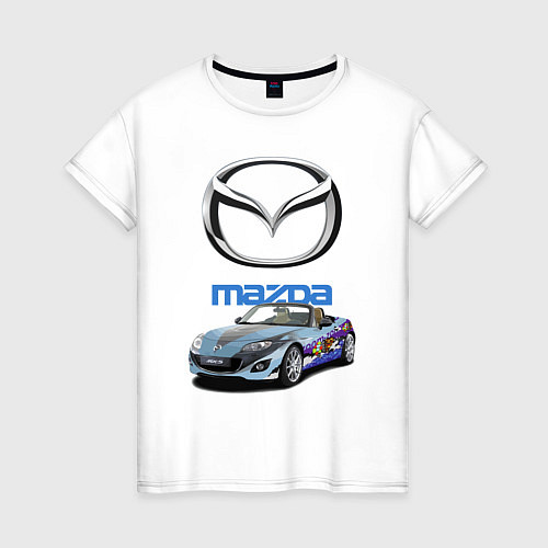 Женская футболка Mazda Japan / Белый – фото 1