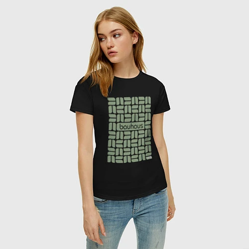 Женская футболка Bauhaus Jade / Черный – фото 3