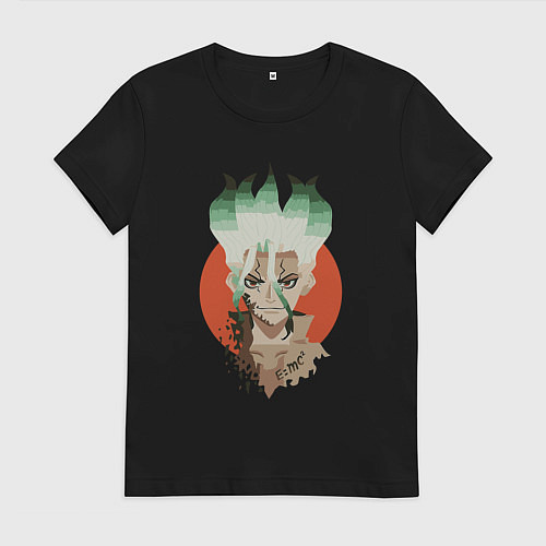 Женская футболка Senkuu art / Черный – фото 1