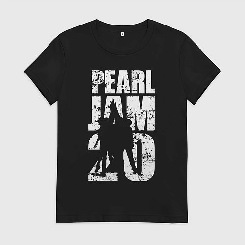 Женская футболка Pearl Jam, группа / Черный – фото 1