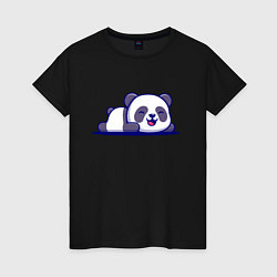 Женская футболка Милашка панда Cutie panda