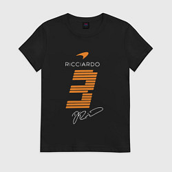 Женская футболка Ландо Норрис 4 формула