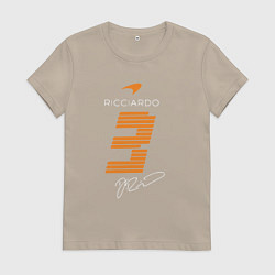 Женская футболка Ландо Норрис 4 формула