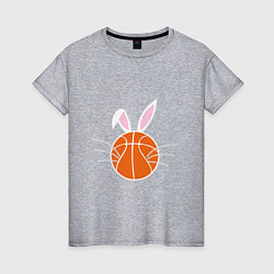 Женская футболка Basketball Bunny