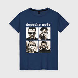 Женская футболка DEPECHE MODE ДЕПЕШ МОД