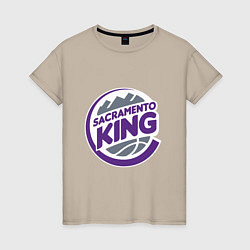 Женская футболка Sacramento King