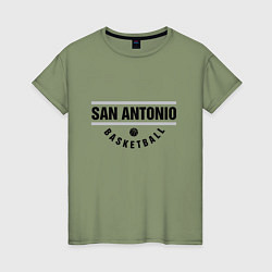 Женская футболка San Antonio Basketball