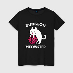 Женская футболка Dungeon Meowster