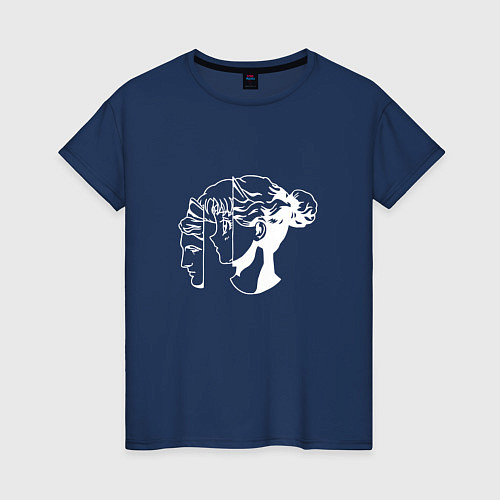 Женская футболка Античная Сейлор Мун / Тёмно-синий – фото 1
