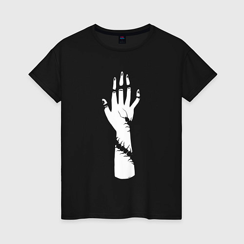 Женская футболка Рука Токийского Гуля / Черный – фото 1