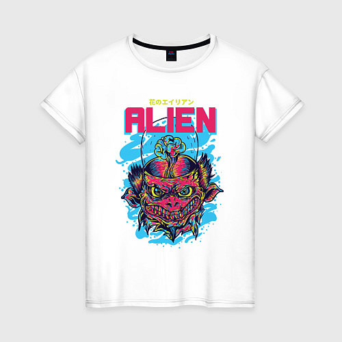 Женская футболка Инопланетные Захватчики / Белый – фото 1