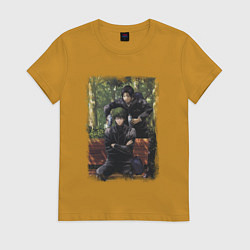 Женская футболка Мидорима и Токао