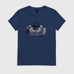 Женская футболка Ski Trick