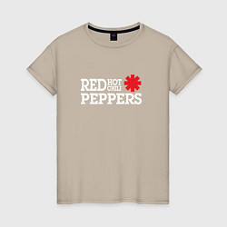 Женская футболка RHCP Logo Red Hot Chili Peppers