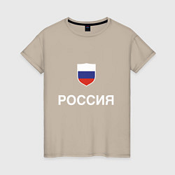 Женская футболка Моя Россия