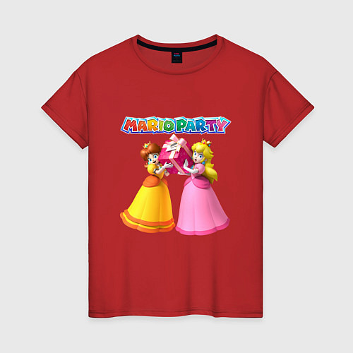 Женская футболка Mario Party Nintendo / Красный – фото 1