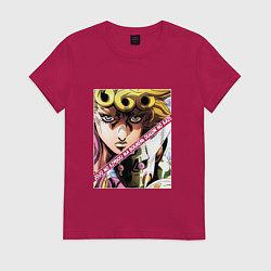 Женская футболка Джорно Джованна из ДжоДжо