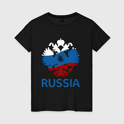 Женская футболка Russia